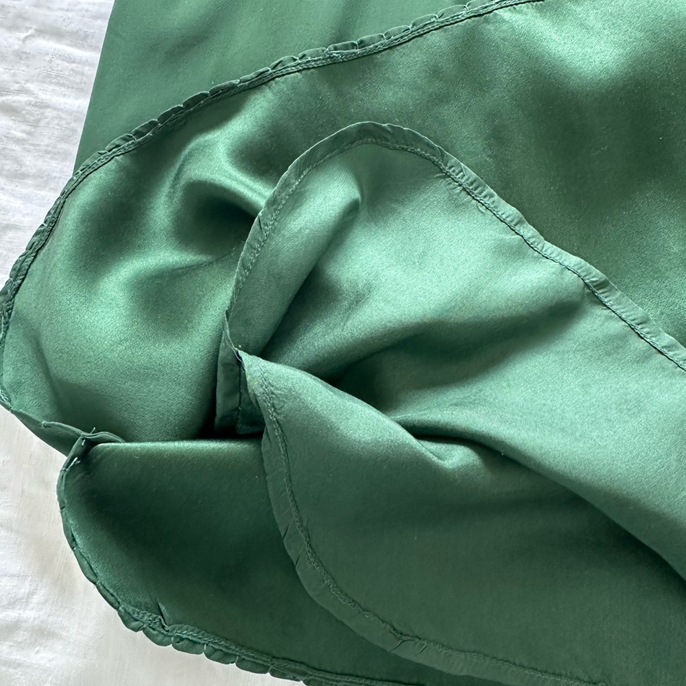 Isabel Marant Étoile Forest Green Designer Dress. Size 1/S.. - Picture 6 of 6